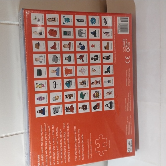 90s Icons Jigsaw Puzzle: 500 Piece Jigsaw Puzzle - Picture 8 of 12